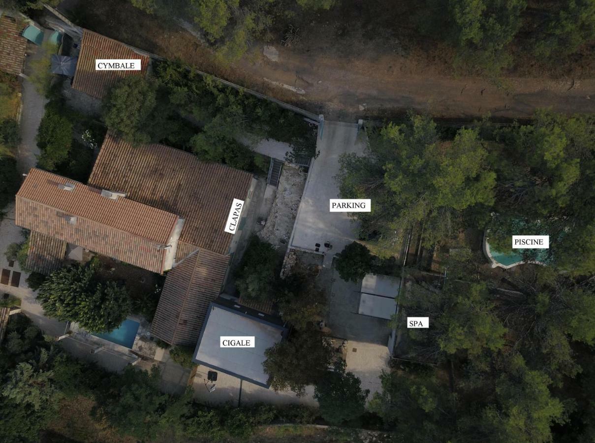 Mas Du Puech Cymbale Villa Assas Екстериор снимка